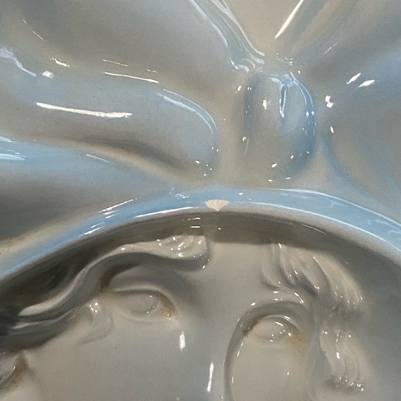 Set of two ceramic wall hangings Victorian women - Picture 6 of 8